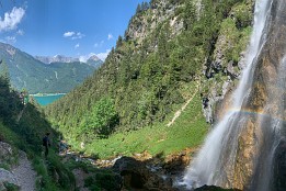 Oesterreich-19 Dalfaz-Wasserfall