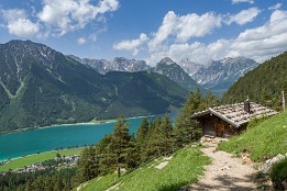 Oesterreich-20 Aufstieg auf die Dalfazalm