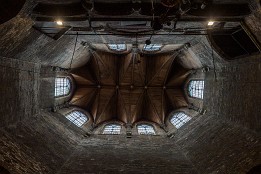 Innenblick in den Turm Adornes Domain