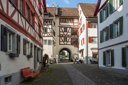 Bodensee-20 Stein am Rhein: Brotlaubegass