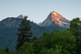 Alpen_Juni_2020-1 Alpenglühen auf dem Watzmann