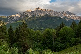 Alpen_Juni_2020-82 Alpenglühen an den Waxensteinen und der Zugspitze