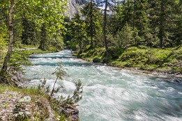 Mittenwald-12 Isar am Oberlauf