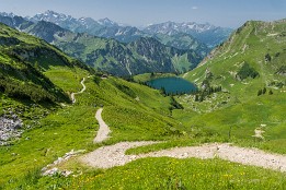 Oberstdorf-1 Weg zum Seealp-See