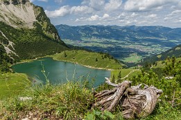 Oberstdorf-25 Unterer Gaisalpsee - ein malerischer Ort
