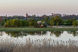 Lenzen-9 Abend über Lenzen