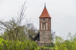 Flaeming-4 Jüterbog - Teil der Stadtbefestigung. Ein guter Teil der Stadtmauer ist noch erhalten und sehenswert.