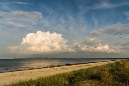 Bild_2009-55 Blick über die Schaabe - ein ca. 8km langer Sandstrand.