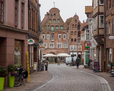 Lueneburg-5  Straßenblick : Lüneburg