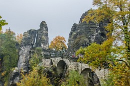 Bilder2016-69 Basteibrücke im Herbst (Mittelwert aus 5 Einzelfotos)
