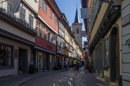 Erfurt-8 Auf der Krämerbrücke