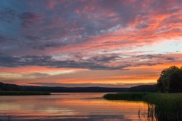 Bild_2012-17 Abendstimmung Röblinsee bei Fürstenberg