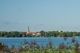 Bild_2012-19 Anfang und Abschluss der Tour war Fürstenberg. Der Blick ist von Ravensbrück aus.