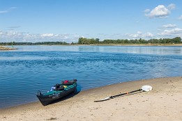 Bild_2015-59 Sandbänke zwischen den Buhnen laden zur Rast ein.