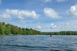 Bilder2016-14 Käbelicksee am nächsten Morgen - noch war das Wetter sehr schön.