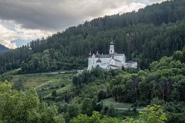 Vinschgau-14 Kloster Marienberg über Burgeis