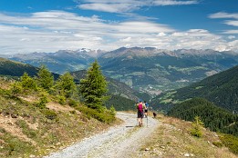 Vinschgau-15 Weiter Blick über das Etschtal