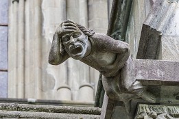 Lofotenreise-156 Detail vom Nidarosdom.