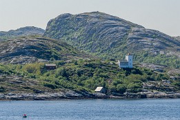 Lofotenreise-29 Letzter Leuchtturm am Ausgang des Trondheim-Fjords: 