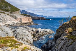 Lofotenreise-95 Küste nahe dem Rastplatz 
