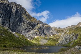 Lofotenreise-96 Ehemaliger Gletschersee bei 