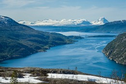Lofoten_F-54 Blick aus dem Zug zurück.