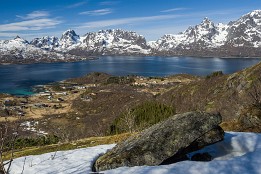 Lofoten_2019-10 Blick über Digermulen auf den Raftsund.