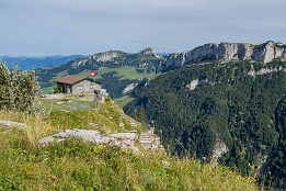 Auf der Ebenalp, Blick zum Hohen Kasten