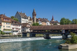 Reussbrücke und der Turm des Muri-Amthofes