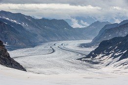 Schweiz2016-131 Blick vom Jungfraujoch über den Aletschgletscher