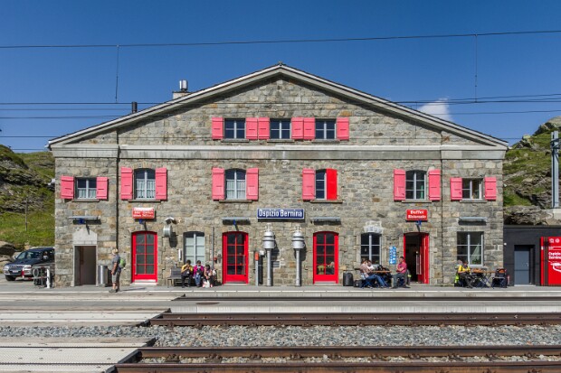 Bernina-Bahn Bernina Gebiet