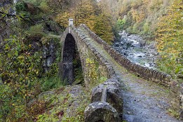 Tessin-23 alte Römerbrücke über die Malezza