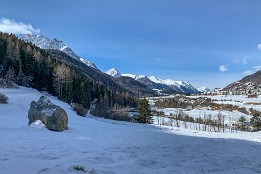 Scuol_Winter2020-2 Blick von Pradella nach Scuol