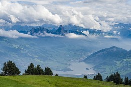 Klein Mythen und Großer Mythen und der Lauerzersee